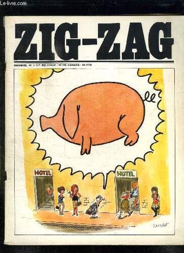 Zig Zag N° 1. Magazine Pour Adulte.