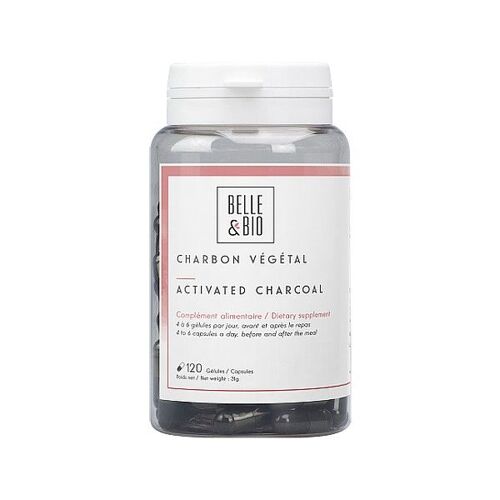 Charbon Végétal Activé 120 Gélules 