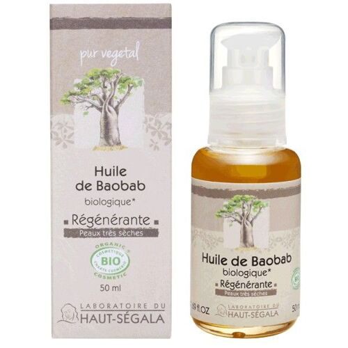 Huile De Baobab 50ml - Régénérante Cheveux 