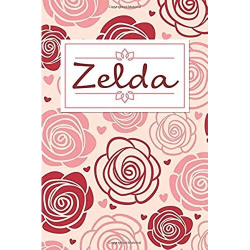 Zelda: Personalised Notebook / 120 Lined Pages / Perfect For Journaling And Writing Notes.