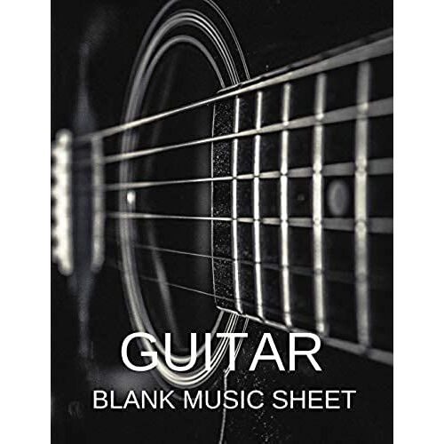 Guitar Blank Music Sheet