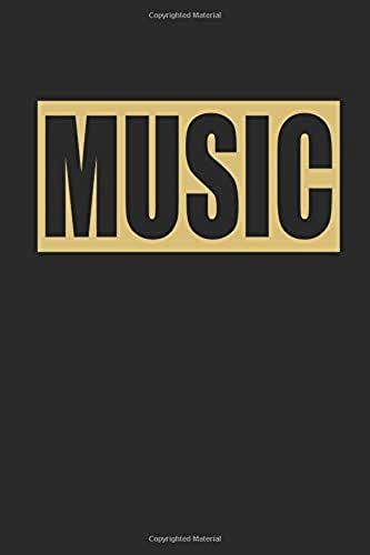 Music: Lined Notebook Journal Diary