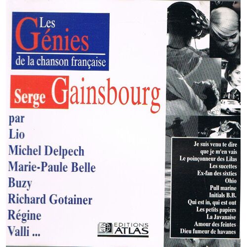 Cd  12 Tracks "Serge Gainsbourg - Les Génies De La Chanson Française"