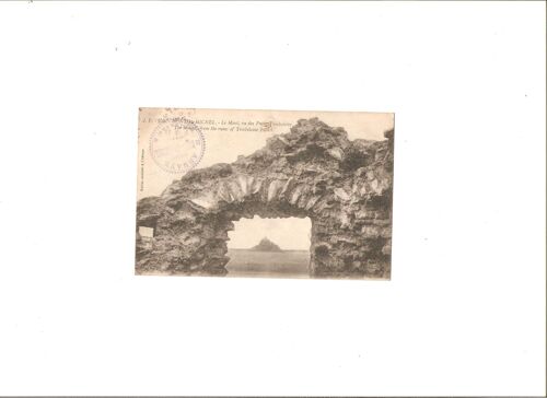 Mont Saint Michel Le Mont Vu Des Ruines Tombelaine 1919