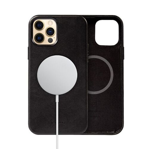 tui en cuir pour iPhone 12 Pro Max MagSafe