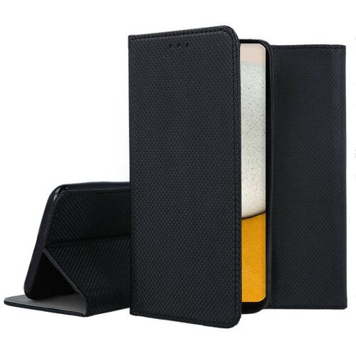 Housse pour Samsung Galaxy A34 5G - etui coque pochette portefeuille + film ecran - NOIR MAGNET