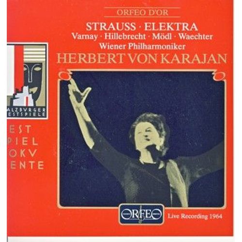 Elektra Mödl; Varnay; Hillebrecht; Philharmonie De Vienne; Dir. Karajan - ""Live"" Salzbourg