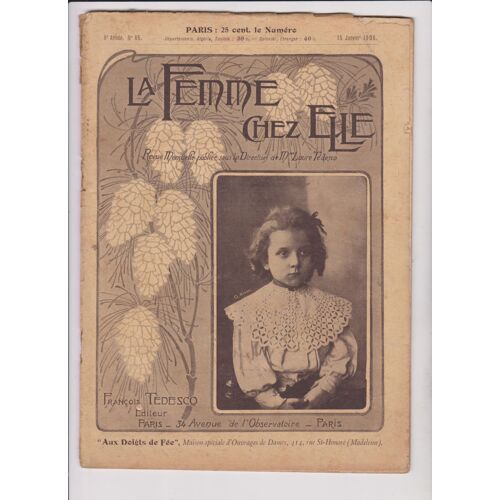La Femme Chez Elle N°85 15 Janvier 1906