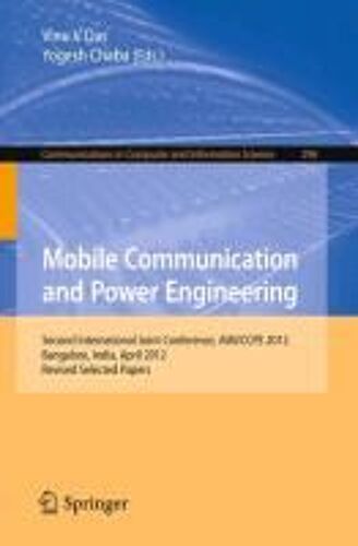 Mobile Communication And Power Engineering