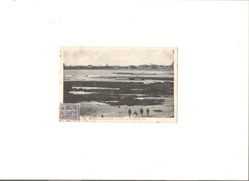 Les Sables D Olonne La Plage Vue Des Rochers Noirs