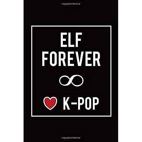 Elf Forever Love K-Pop: K-Pop Notebook Journal With Dot Grid Pages