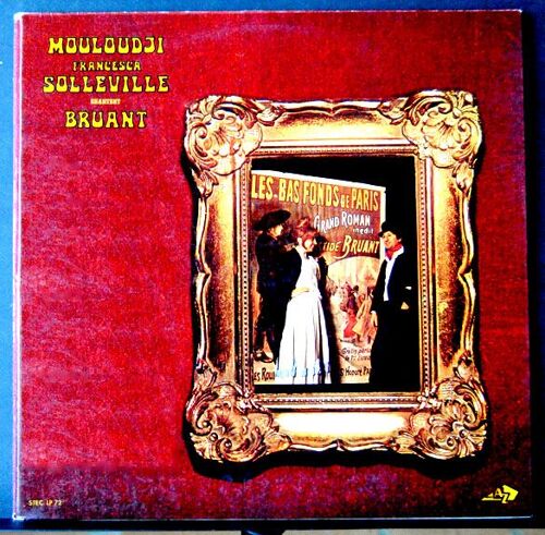 Az Stec Lp 72  -  Francesca Solleville  Et  Mouloudji  Chantent Bruant