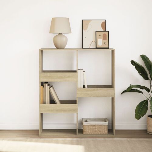 Vidaxl Bibliothèque/Séparateur De Pièce Chêne Sonoma 100x33x115 Cm