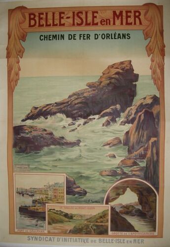 Affiche Belle Ile En Mer