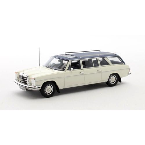 Mercedes V114 Lwb Crayford Estate Blanc 1971 1/43 Matrix-Matrix