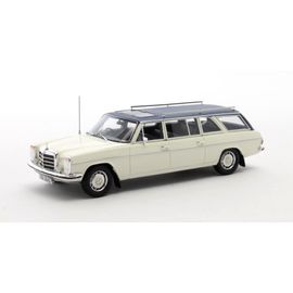 Mercedes V114 Lwb Crayford Estate Blanc 1971 1/43 Matrix-Matrix