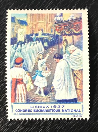 Vignette Lisieux 1937 Congrès Eucharistique National