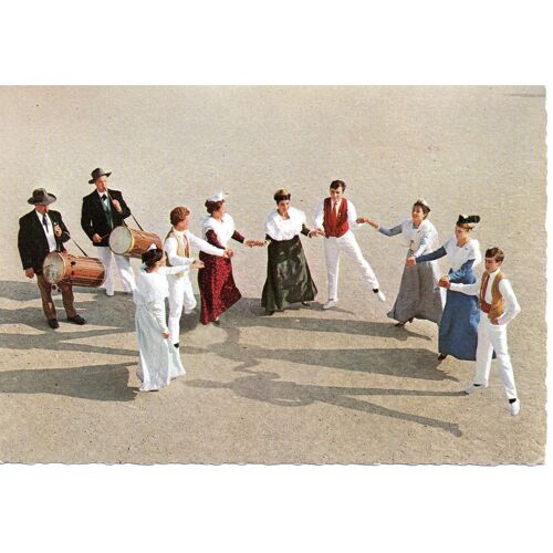 30 Nîmes - Groupe Folklorique Des "Farandoleurs Cheminots Nimois", La Farandole