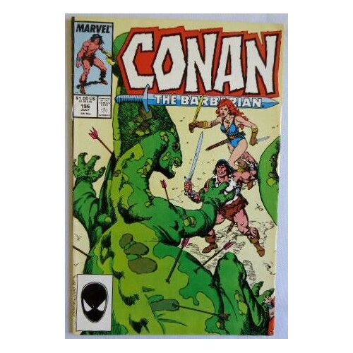Conan The Barbarian N°196 (Vo) 07/1987