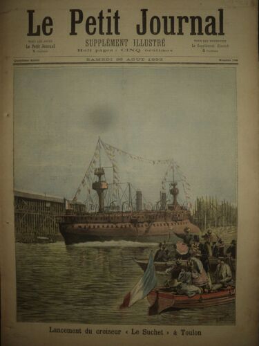 Petit Journal Supplement Illustre (Le) N° 144 Du 26/08/1893