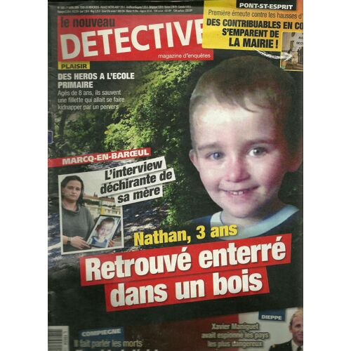 Le Nouveau Detective  N° 1385 : Retrouve Enterre Dans U Bois
