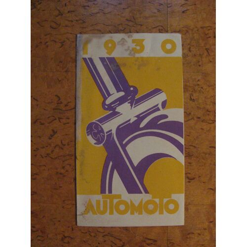 Publicité Catalogue Bicyclettes "Automoto " Ancien 1930