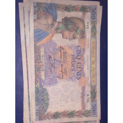 500francs 1940