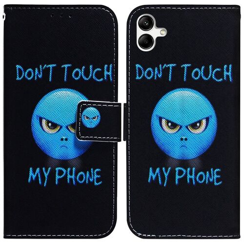 Saturcase Coque Pour Samsung Galaxy A04, Beau Pu Cuir Magnétique Flip Portefeuille Support Porte-Carte Protecteur Housse Étui Pour Samsung Galaxy A04 (Tx-5)