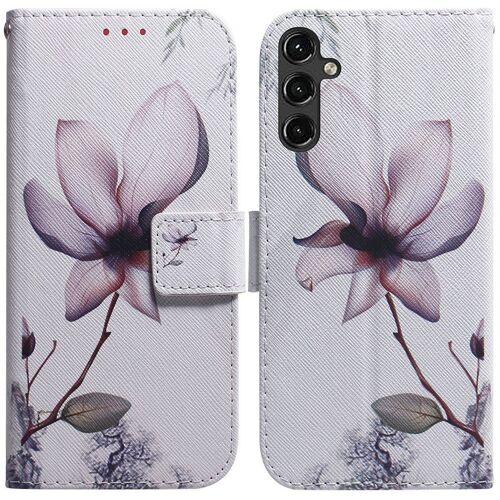 Saturcase Coque Pour Samsung Galaxy A14 5g, Beau Pu Cuir Magnétique Flip Portefeuille Support Porte-Carte Protecteur Housse Étui Pour Samsung Galaxy A14 5g (Tx-7)