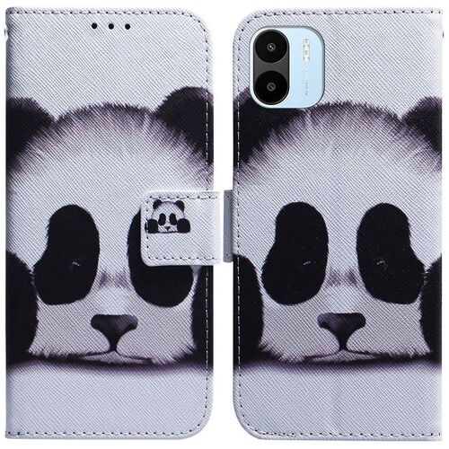 Saturcase Coque Pour Xiaomi Redmi A1 2022, Beau Pu Cuir Magnétique Flip Portefeuille Support Porte-Carte Protecteur Housse Étui Pour Xiaomi Redmi A1 2022 (Tx-4)