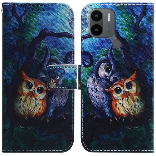 Saturcase Coque Pour Xiaomi Redmi A1 Plus 2022, Beau Pu Cuir Magnétique Flip Portefeuille Support Porte-Carte Protecteur Housse Étui Pour Xiaomi Redmi A1 Plus 2022 (Tx-6)