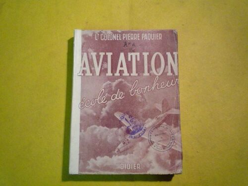 Aviation, École Du Bonheur.