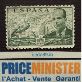 Espagne.. 2ptas  Juan De La Cierva . Oblitéré.