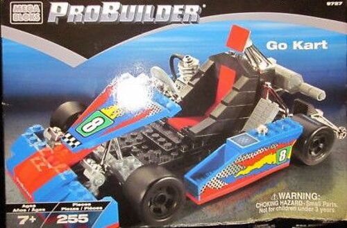 Mega Bloks Pro Builder Kart 9727
