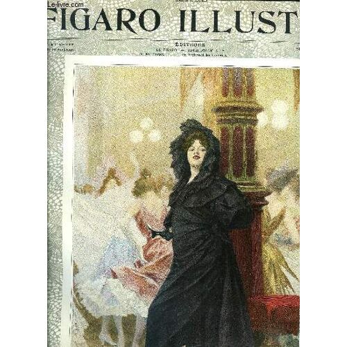 Le Figaro Illustré 18e Année N° 120 - Domino Par F.H. Kaemmerer, Les Tableaux De Botticelli Récemment Découverts A Florence - Pallas, Par Eugène Muntz, Le Monde Il Y A Vingt Ans Par Claude Vento(...)