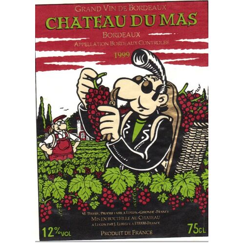Étiquette De Vin Bd