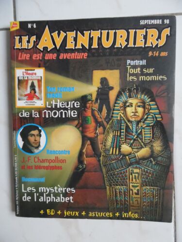 Les Aventuriers N°6 / Septembre 1998 - Lire Est Une Aventure -1998