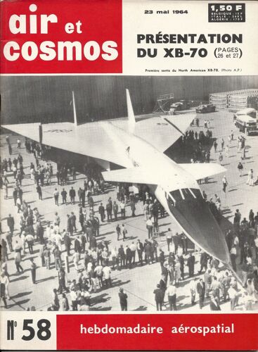 Air Et Cosmos  N° 58 : Présentation Du X B -70