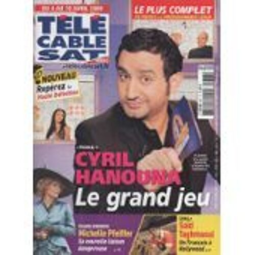 Cyril Hanouna 2p/ Saïd Taghmaoui 1.5p/ Nathalie Simon 1.5p/ Olivia Adriaco 1.5p/ Thomas Dutronc 1p/ Michelle Pfeiffer 1.5p/ Articles Photos Diana Krall, Martin Scorsese 987