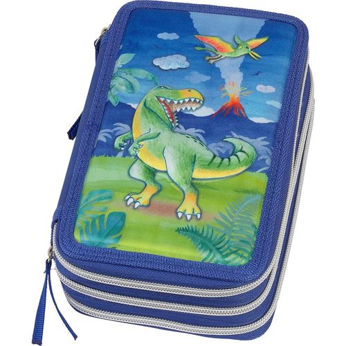 Faber-Castell - Triple Decker Pencil Case Dinosaur (573041)