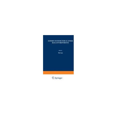 Expert Systems For Scanner Data Environments