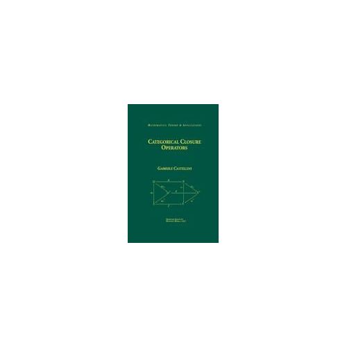Categorical Closure Operators