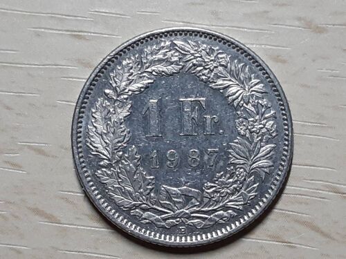 1 Franc Suisse - 1987