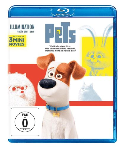 Pets Illumination Blu-Ray Import