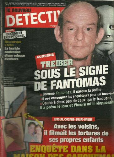 Nouveau Detective (Le) N° 1410 Du 23/09/2009
