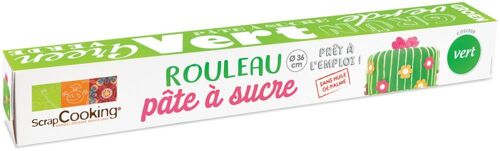 Pâte À Sucre Scrapcooking Rouleau Vert 430g