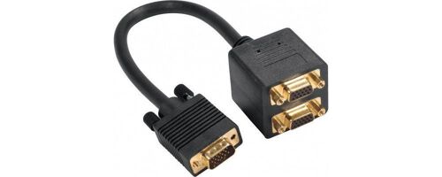 Conecticplus Doubleur VGA male 2 VGA femelles