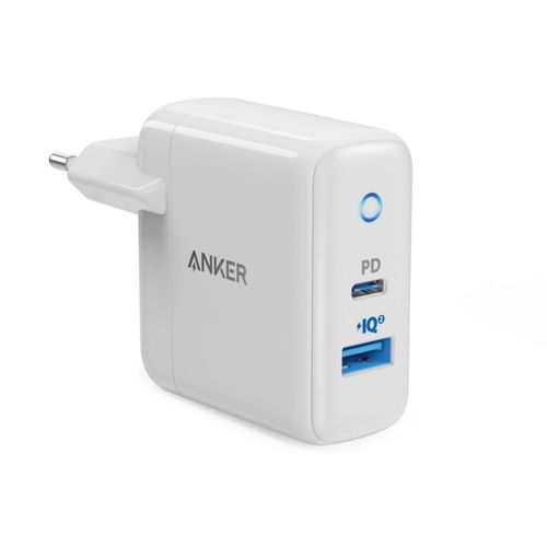 Chargeur Secteur Anker Usb-C 18w Et Usb-A 15w