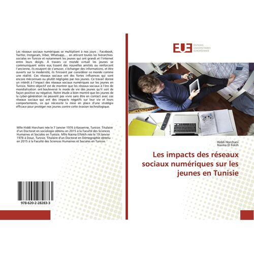 Les Impacts Des Réseaux Sociaux Numériques Sur Les Jeunes En Tunisie