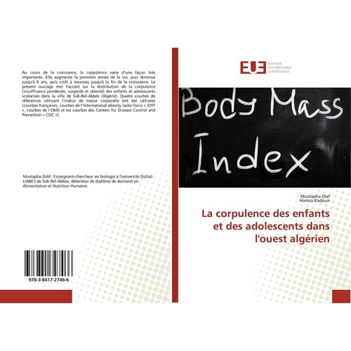 La Corpulence Des Enfants Et Des Adolescents Dans L'ouest Algérien